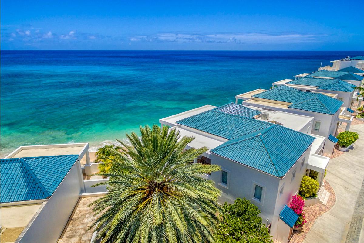 Pool Villa St Martin - Drone view